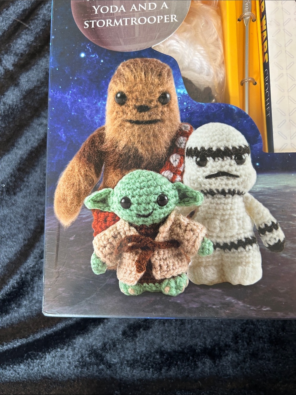 Star Wars Crochet Plush Figures - Yoda & Storm Trooper - Picture 3 of 7